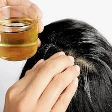 Hair Oil Massage