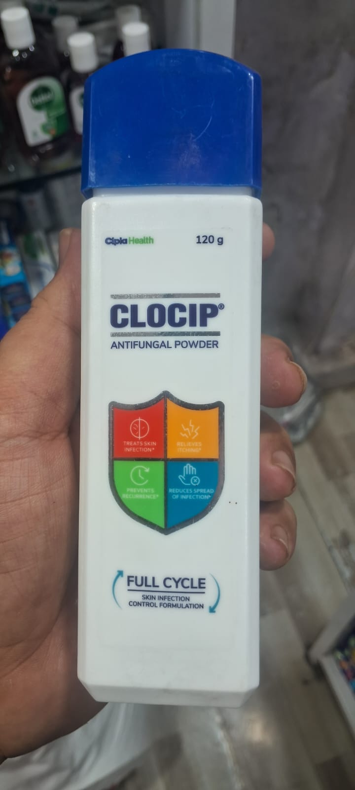 CLOCLIP Antifungal Powder