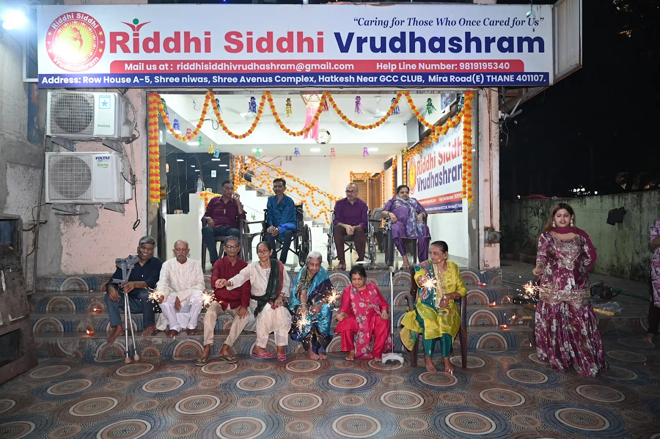 Riddhi Siddhi Vrudhashram  Old age Home for Donation